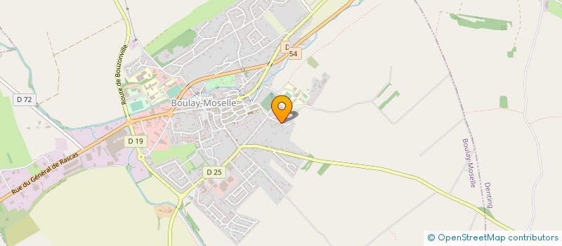 localisation de l'entreprise BACCHUS VINO-CONSEIL  BOULAY-MOSELLE