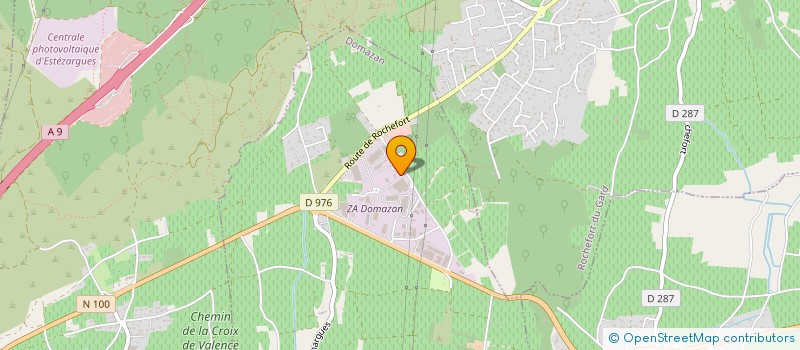 localisation de l'entreprise BACCHUSTORM  DOMAZAN