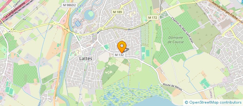 localisation de l'entreprise BACEL à LATTES