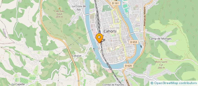 localisation de l'entreprise BACH  CAHORS