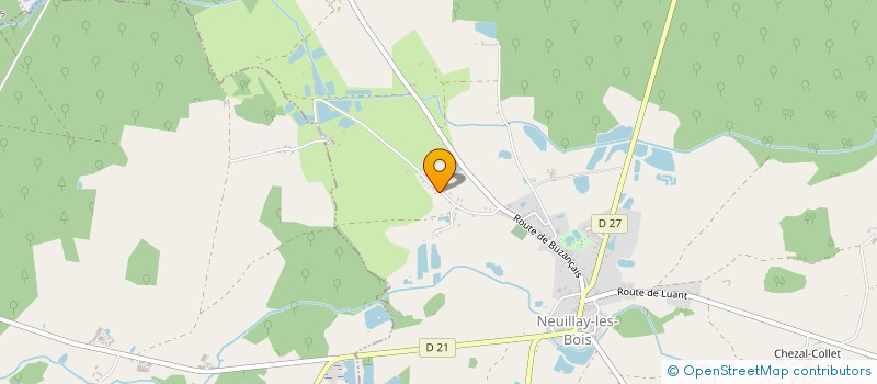 localisation de l'entreprise BACH à NEUILLAY-LES-BOIS