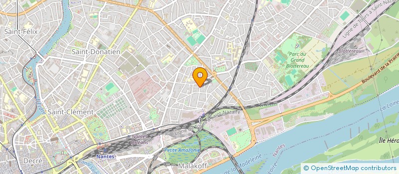 localisation de l'entreprise BACH  NANTES