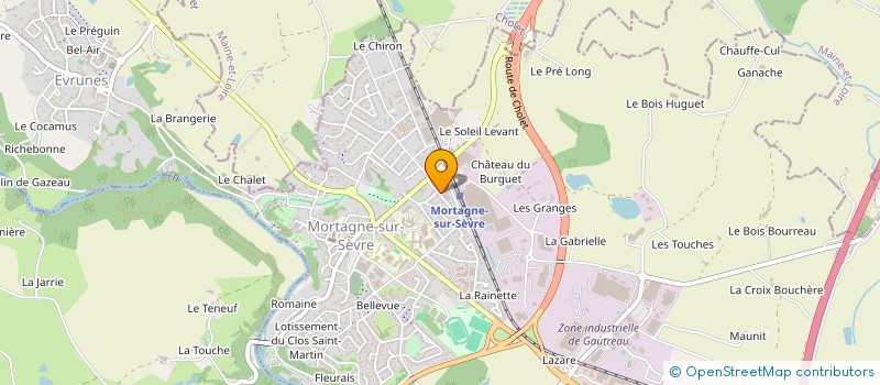 localisation de l'entreprise BACH  MORTAGNE-SUR-SEVRE