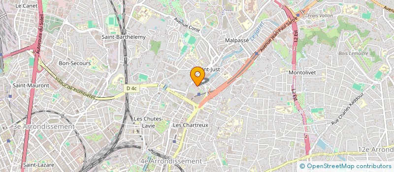 localisation de l'entreprise BACH'ATTITUDE à MARSEILLE