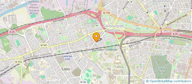 localisation de l'entreprise BACH AVOCATS à LILLE