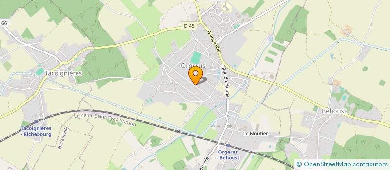 localisation de l'entreprise BACH CONNECT  ORGERUS