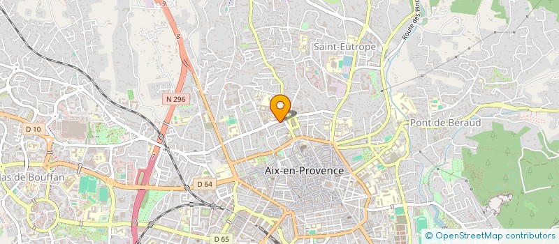 localisation de l'entreprise BACH INDUSTRIES à AIX-EN-PROVENCE