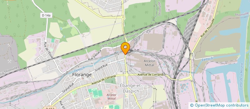 localisation de l'entreprise BACHA IMMOBILIER  FLORANGE