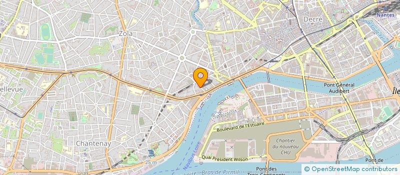 localisation de l'entreprise BACHA SAS à NANTES