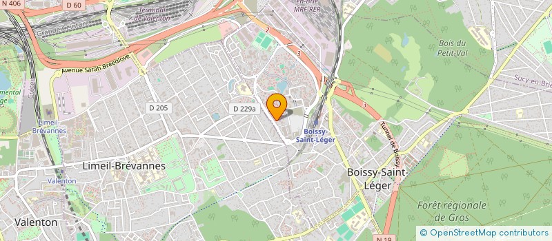 localisation de l'entreprise BACHA VTC EVENTS à BOISSY-SAINT-LEGER