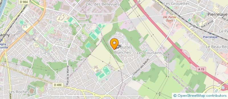 localisation de l'entreprise BACHARI TRANSPORTS  HERBLAY-SUR-SEINE