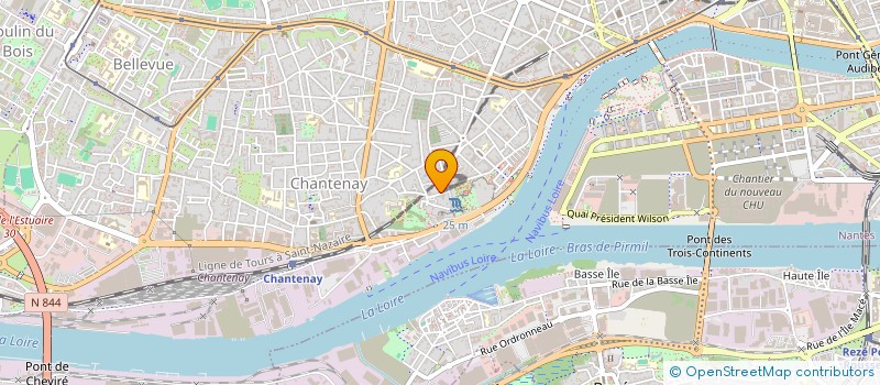 localisation de l'entreprise BACHAROLE à NANTES