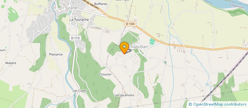 localisation de l'entreprise BACHATA MAESTRA  CHABRILLAN