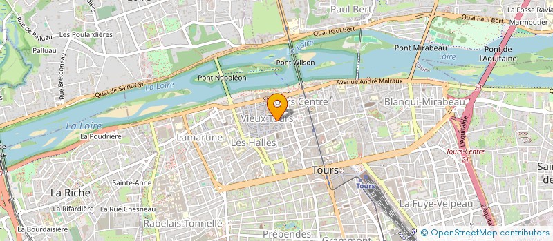 localisation de l'entreprise BACHATA TOURS  TOURS