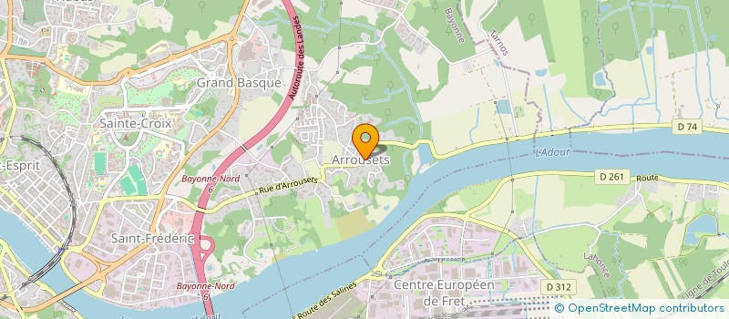 localisation de l'entreprise BACHEFORES  BAYONNE