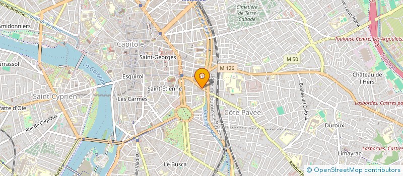 localisation de l'entreprise BACHELA à TOULOUSE