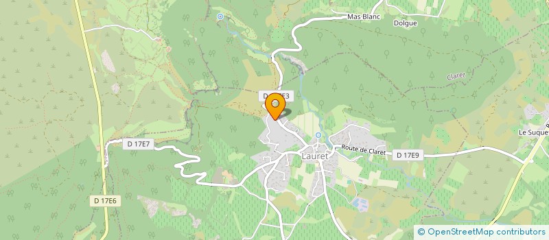 localisation de l'entreprise BACHELIER MENUISERIE AGENCEMENT  SAUTEYRARGUES