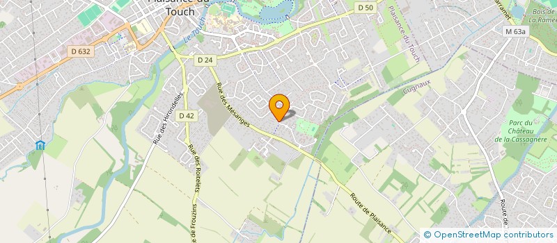 localisation de l'entreprise BACHELOT JEAY INDIVISION  PLAISANCE-DU-TOUCH