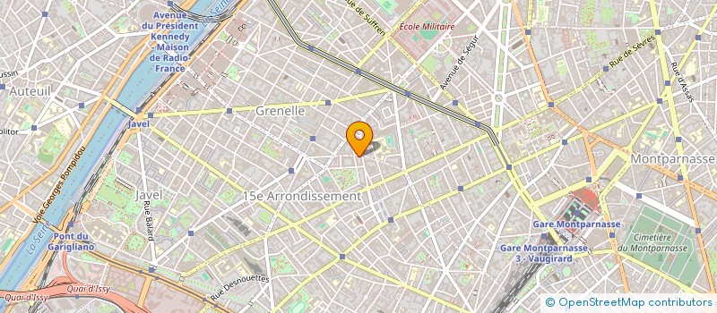 localisation de l'entreprise BACHET à PARIS