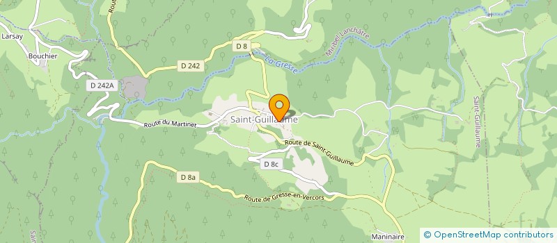 localisation de l'entreprise BACHIBOUZOUK  SAINT-GUILLAUME