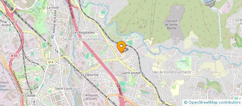localisation de l'entreprise BACHIR FRUITS ET LEGUMES à MARSEILLE