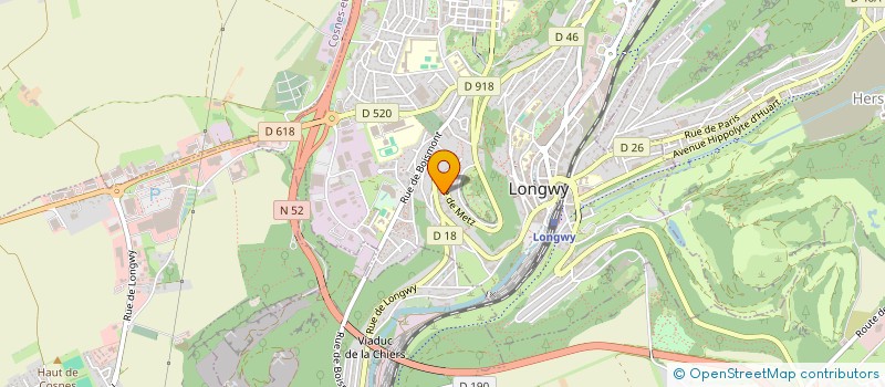 localisation de l'entreprise BACHOURIAN à LONGWY