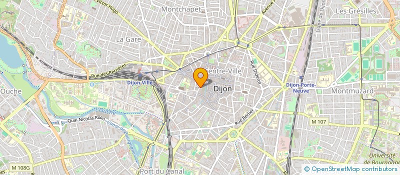 localisation de l'entreprise BACHUT PERE ET FLIS à DIJON