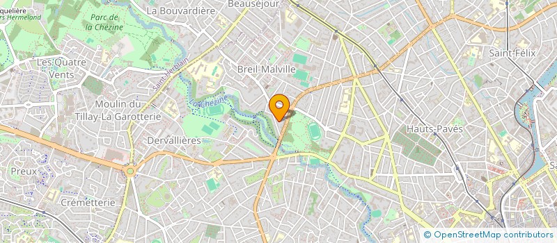 localisation de l'entreprise BACK BAY  NANTES