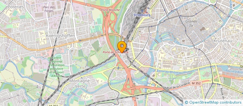 localisation de l'entreprise BACK CITY PROJECTS à STRASBOURG