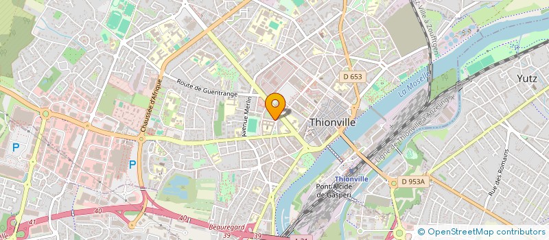 localisation de l'entreprise BACK - EL HARSAL  THIONVILLE