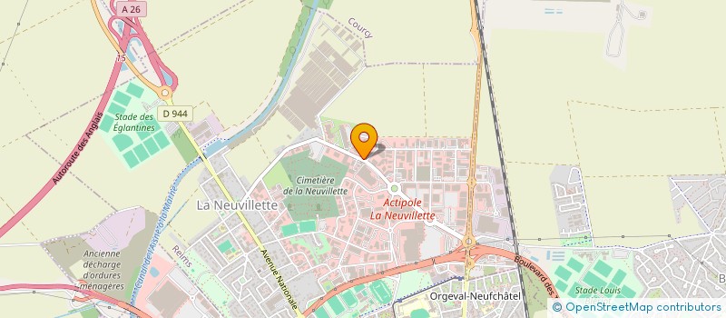 localisation de l'entreprise BACK OFF  REIMS