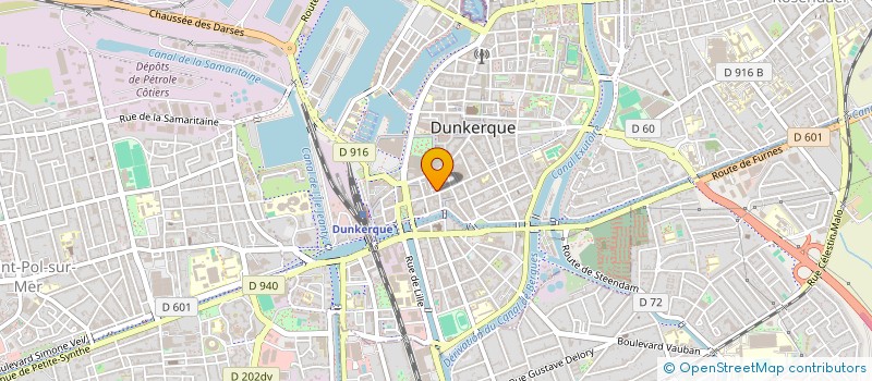 localisation de l'entreprise BACK OFFICE à DUNKERQUE