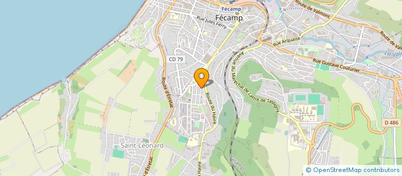 localisation de l'entreprise BACK THEM  FECAMP