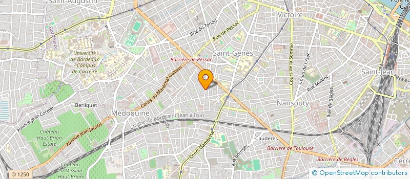 localisation de l'entreprise BACK TO BAC à TALENCE