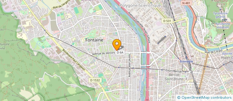 localisation de l'entreprise BACK TO BREAK  FONTAINE