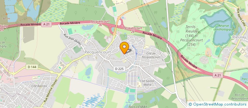 localisation de l'entreprise BACK TO RACE  PECQUENCOURT