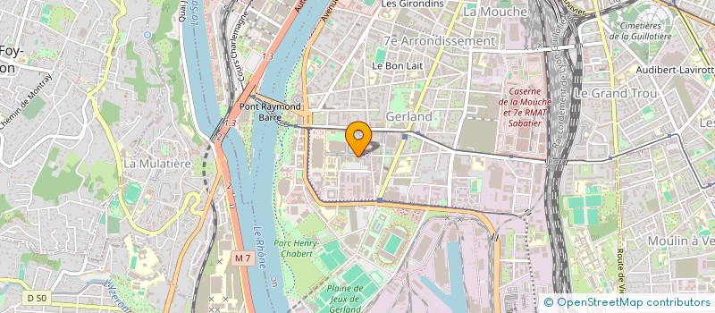 localisation de l'entreprise BACK TO SHORE  LYON