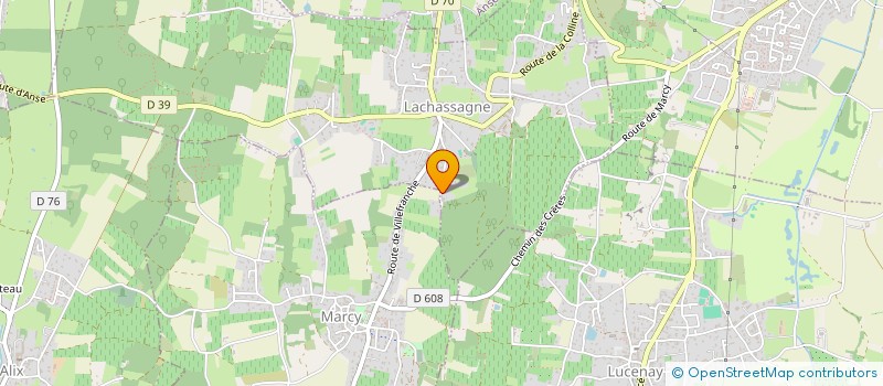 localisation de l'entreprise BACK TOO OLD WAY  LACHASSAGNE