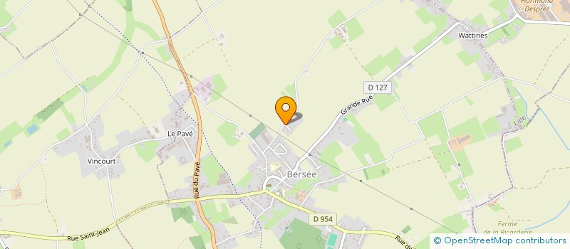 localisation de l'entreprise BACK UP JAM  BERSEE