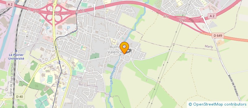 localisation de l'entreprise BACK WAY CONCEPT  AULNOY-LEZ-VALENCIENNES