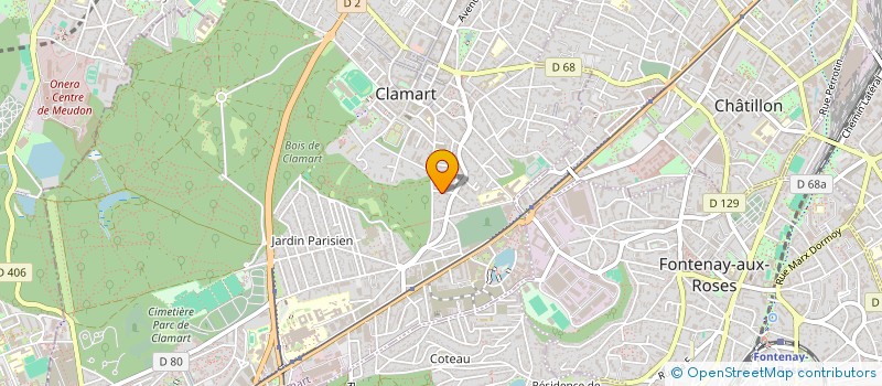 localisation de l'entreprise BACK2BAZX à CLAMART