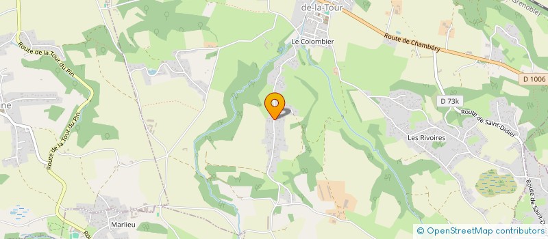 localisation de l'entreprise BACK2FIX  SAINT-DIDIER-DE-LA-TOUR