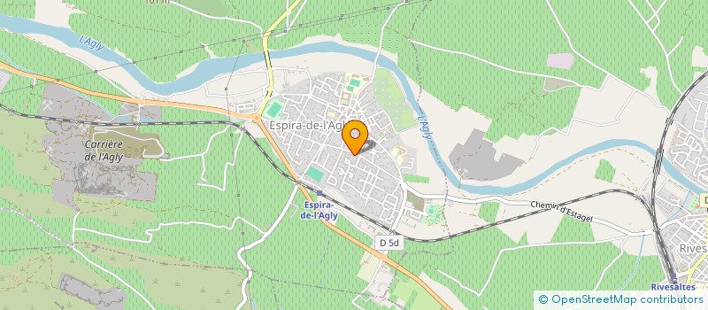 localisation de l'entreprise BACK2SKILLS  ESPIRA-DE-L'AGLY