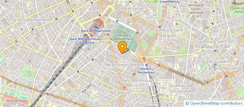 localisation de l'entreprise BACKACIA  PARIS
