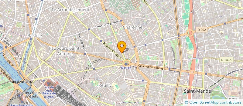 localisation de l'entreprise BACKBONE PRODUCTION  PARIS