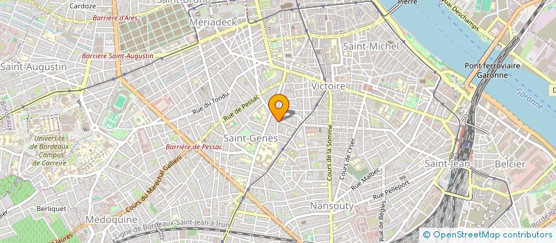 localisation de l'entreprise BACKDROP à BORDEAUX