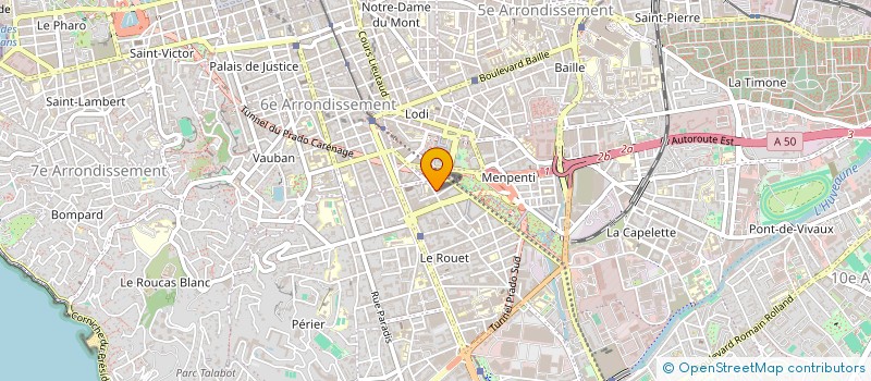 localisation de l'entreprise BACKER TRANSMISSION  MARSEILLE