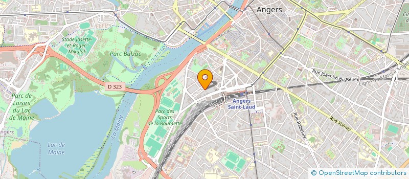 localisation de l'entreprise BACKGAMMON CLUB ANGERS à ANGERS