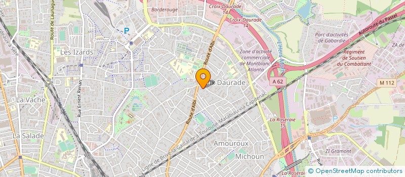 localisation de l'entreprise BACKGAMMON CLUB TOULOUSAIN à TOULOUSE