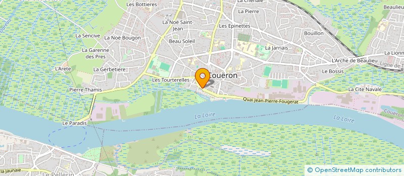 localisation de l'entreprise BACKHOME à COUERON